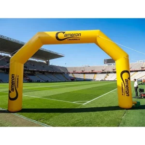Arco Inflável de Entrada ao Ar Livre Arco de Partida e Chegada Inflável para Eventos Publicitários