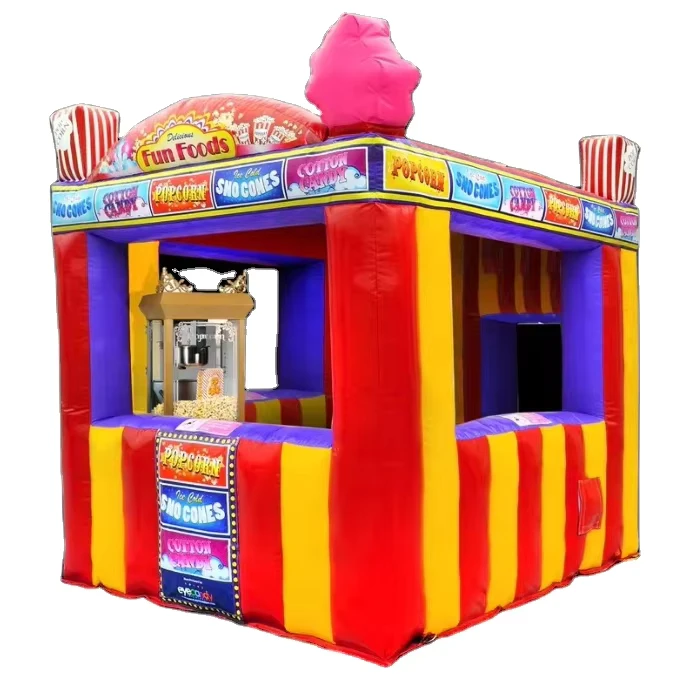 Gian Hàng Bán Thức Ăn và Đồ Uống Bơm Hơi Ngoài Trời Gian Hàng Bỏng Ngô Gian Hàng Bơm Hơi Gian Hàng Carnival Bán