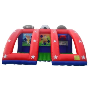 Outdoor Inflatable Games Active Attraction Party Events Sport Inflatable Carnival Games Rental for Events