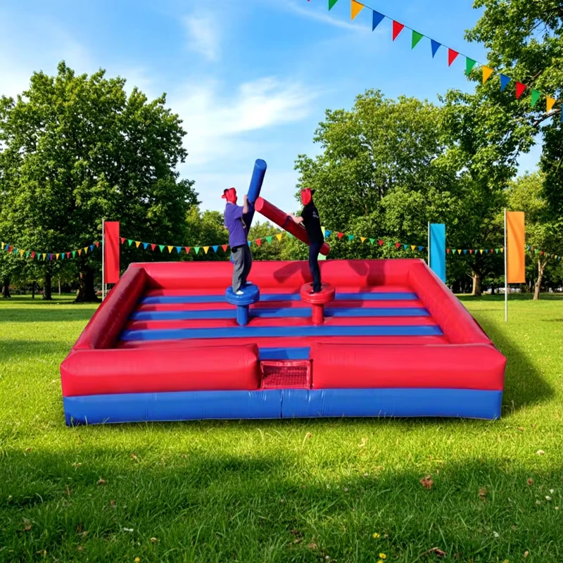 Outdoor Inflatable Jousting Arena Fighting Gladiator Game for Adult and Kids