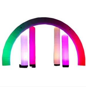 Outdoor Inflatable Led Lighting Decorative Inflatable Column Light for Wedding