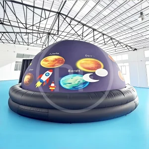 Outdoor Inflatable Movie Theater Tent Planetarium Dome PVC and Nylon with Accessory Air Blower Inflatable Arch Model