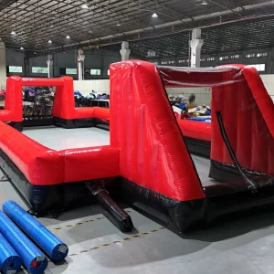 Outdoor Inflatable Soccer Field & Football Court with PVC Material 500-1500kg Capacity for Sports Games
