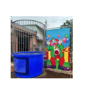 Aufblasbare Sportspiele Dunking Machine Dunk Tank