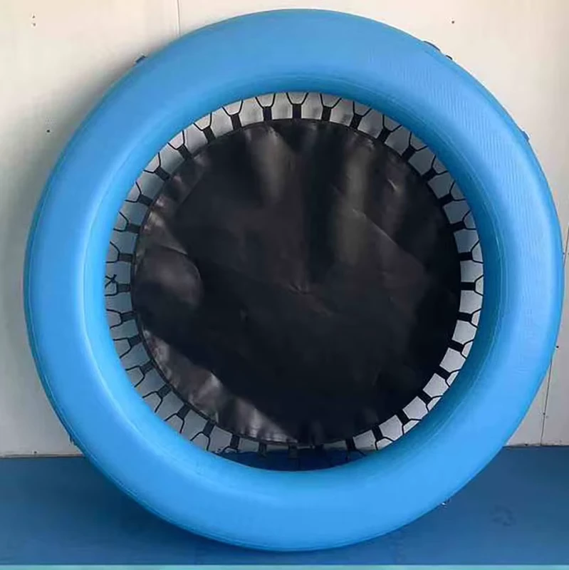 Plataforma Flutuante de Natação Inflável para Múltiplas Pessoas, Flutuador de Água, Prancha de Ancoragem, Rede de Hamaca