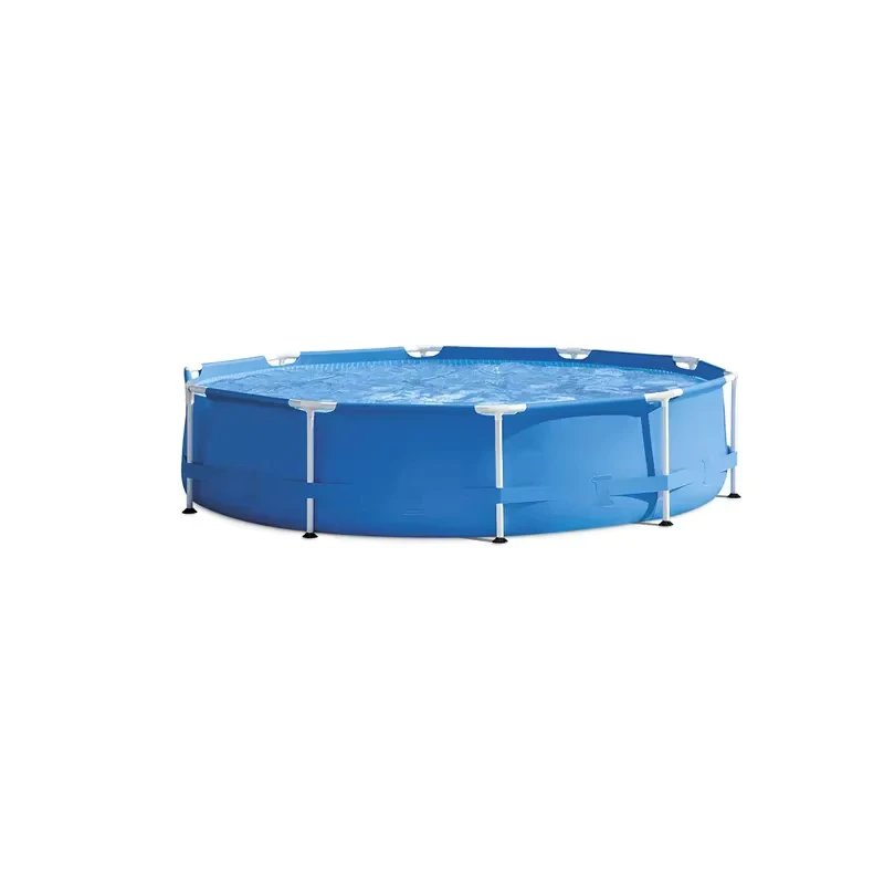 Piscina Gonfiabile da Esterno con Installazione Facile Materiale PVC Rinforzato Durevole