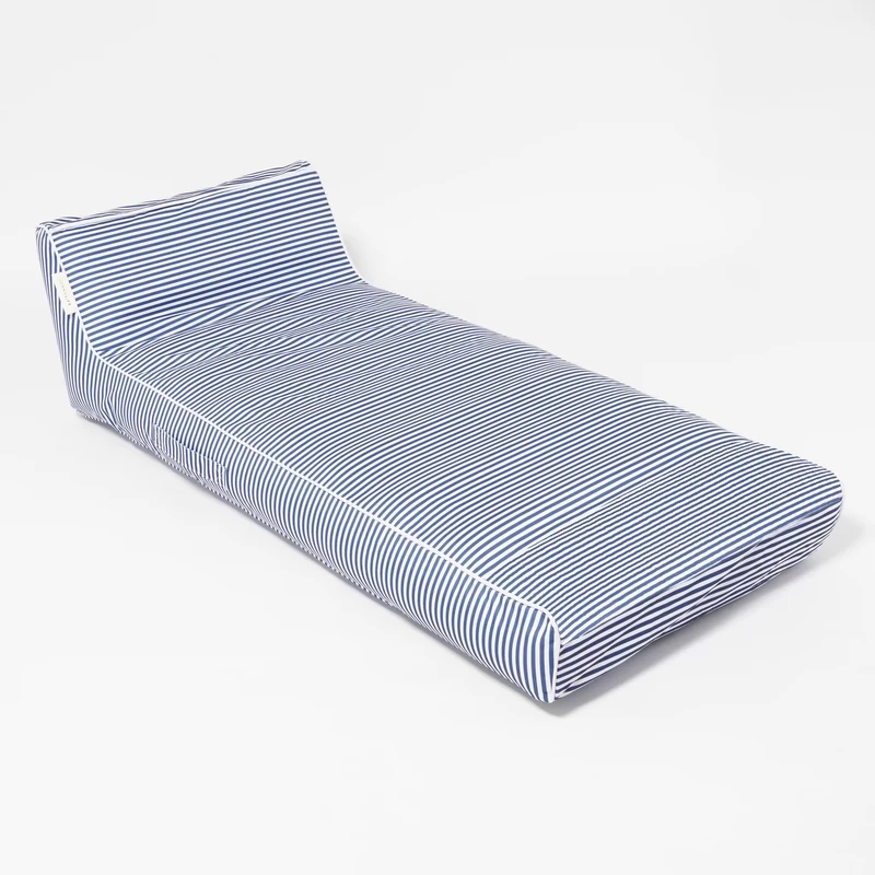 Outdoor Aufblasbare Sonnenliege Pool Lounger Doppelte Größe Großes Wasserdichtes Garten-Sofa-Bett Sonnenliege Schwimmbecken Float