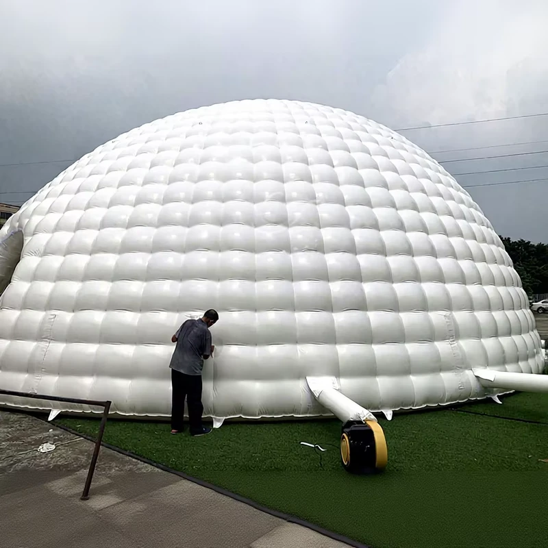 Tenda Inflável para Exterior Tenda Inflável em Forma de Domo Tenda Inflável para Eventos