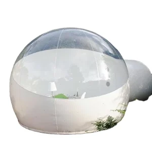 Outdoor Inflatable Transparent Clear Camping Bubble Tent Igloo House Glamping Hotel Dome Tent
