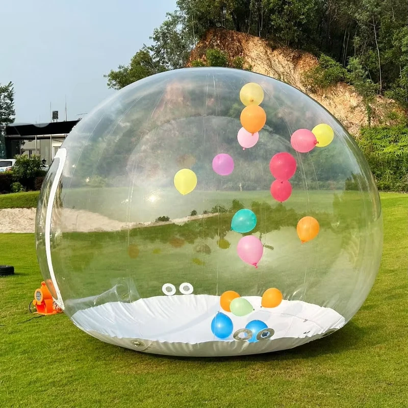 アウトドア用インフレータブル透明ドームバブルハウステントキャンプ