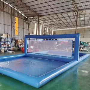 Outdoor Inflatable Volleyball Field Court Water Games Inflatables Balloon Type Sports