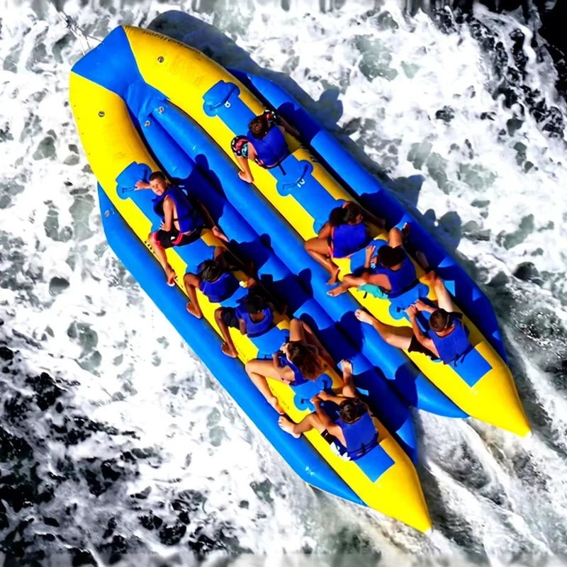 Bote banana inflable acuático para jugar, motor, velocidad, juguetes de surf