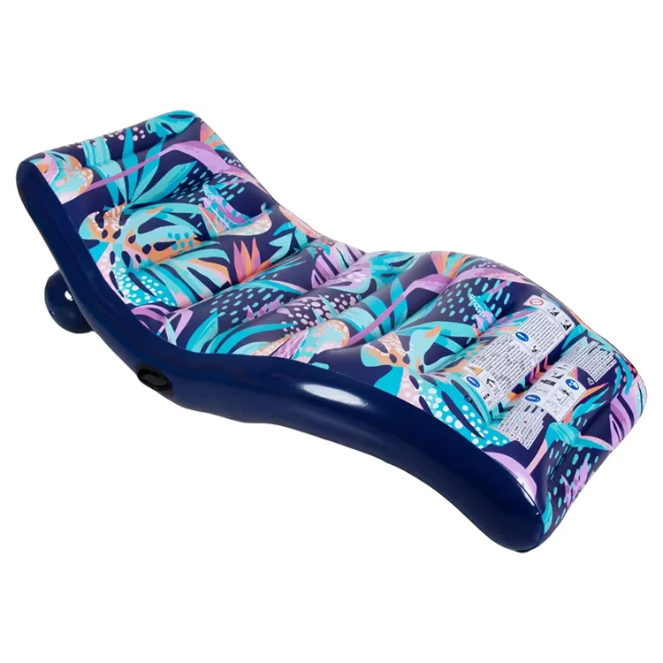 Lounger Inflável para Água ao Ar Livre para Adultos, Flutuador de Piscina, Bóia de Água, Cadeira de Lounge Flutuante