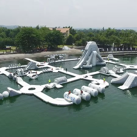 Outdoor Inflatable Water Park Floating in Other Amusement Park Products