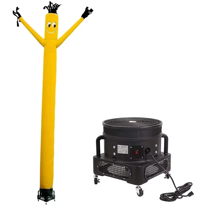 Người nhảy bơm hơi ngoài trời, ống nhảy quảng cáo hoạt động thương mại tùy chỉnh với quạt