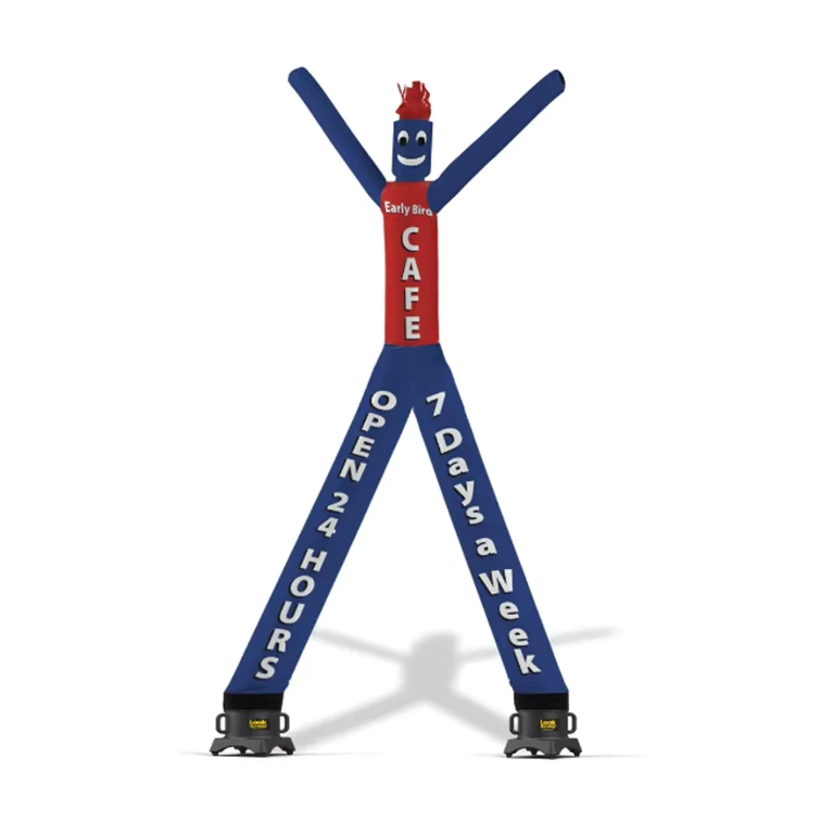 Opblaasbare Waving Tube Man te Koop Commerciële Activiteit Reclame Aangepaste Lucht Dansers met Blazer