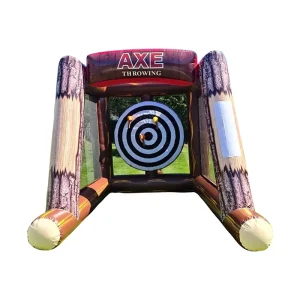 Outdoor Interactive 3 in 1 Inflatable Carnival Game for Kids with Commercial Grade PVC