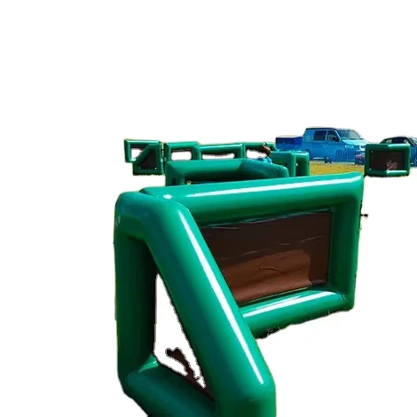 Outdoor Interactive Game Paintball Markers Laser Tag Obstacles Inflatable Shooting Games Bunker