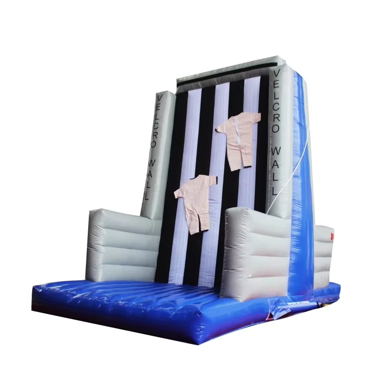 Combo de saut extérieur, grand mur de saut gonflable pour fêtes, mur d'escalade collant gonflable