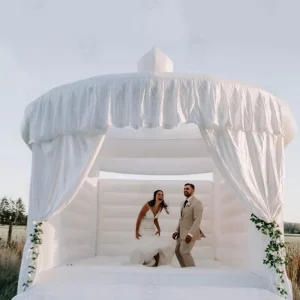 Outdoor Kids PVC Jumping Castle Commercial Inflatable Wedding Bouncy House