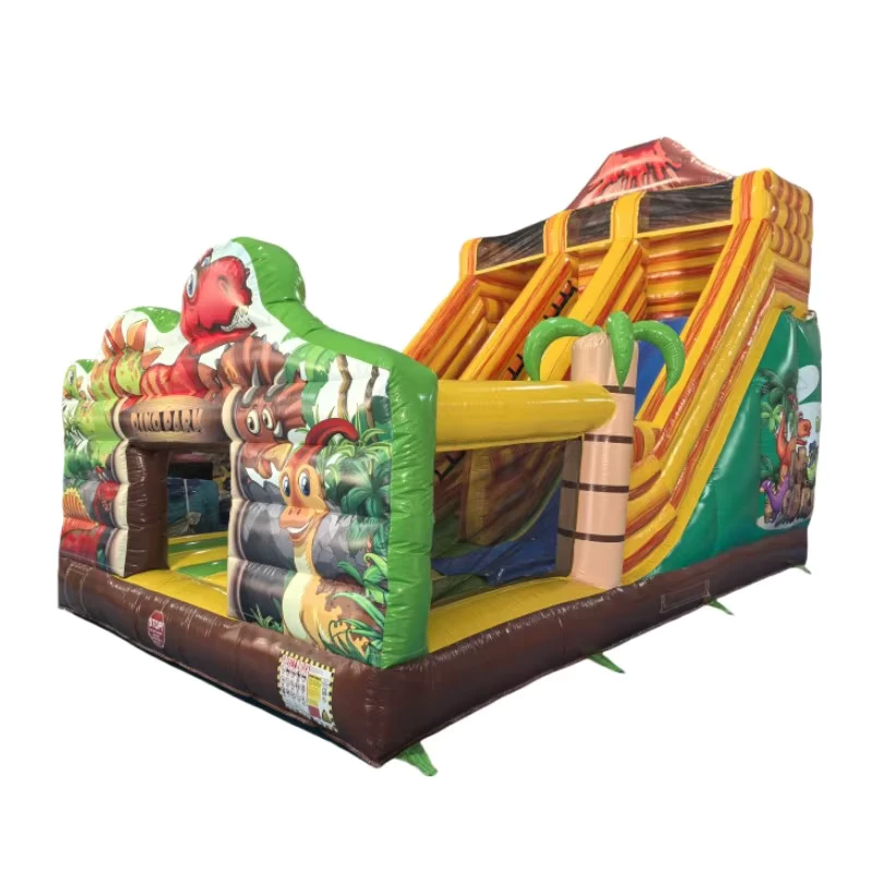 Outdoor Large Children’s Water Park Amusement Inflatable Animal Park Slide