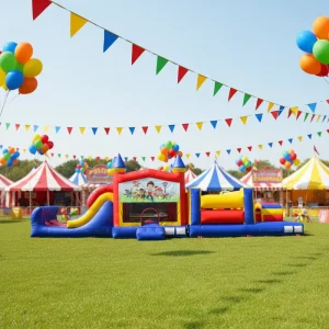 Outdoor Large Interaction Game Adult Inflatable Obstacle Course Inflatable Bounce House Small Inflatable Obstacle Course