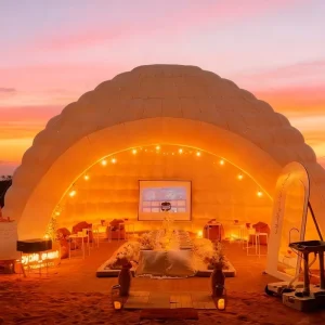 Outdoor Oxford Inflatable Tent Air Dome Customized Outdoor Inflatable Party Tent Igloo Dome Yurt Tent for Camping Rental