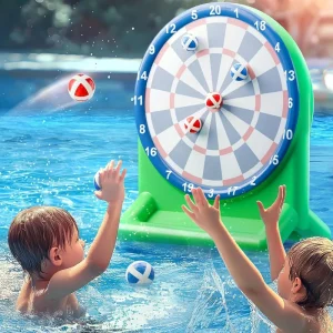 Outdoor PVC Football Dart Target Inflatable Water Toy Pool Accessory