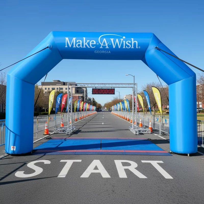 Outdoor PVC Inflatable Arch for Sports Event Trade Show Advertising Sports Event Trade Show Banner