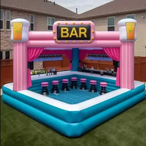 Carpa de Bar Inflable de PVC Duradera para Agua al Aire Libre con Certificación CE para Uso en Fiestas para Adultos