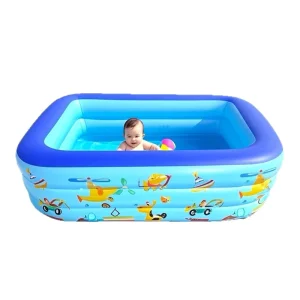 Outdoor PVC Inflatable Pool for Kids and Adults Paddling Pool for Swimming