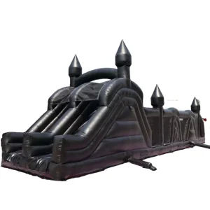 Outdoor PVC Inflatable Racing Obstacle Course for Event Rental
