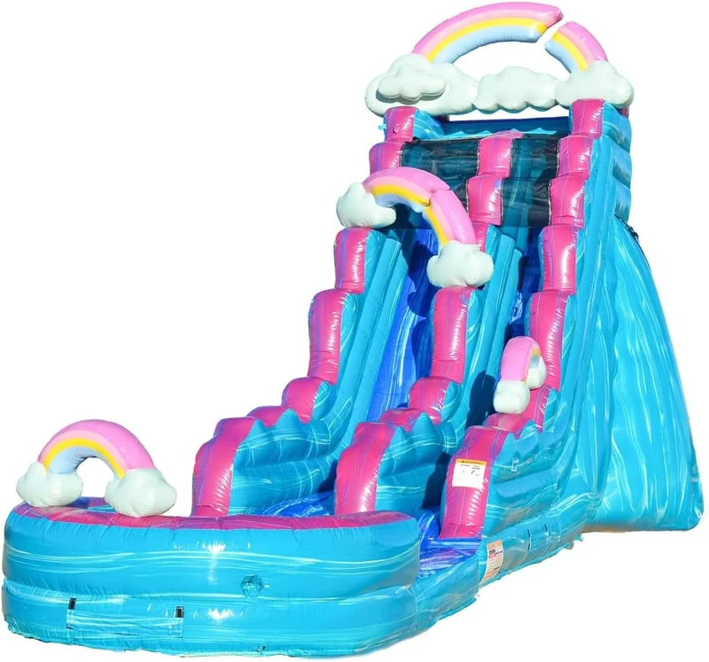 Outdoor PVC Jumping Trampoline Indoor Amusement Bouncy Park Equipment Inflatable Jumping Castle Dry Slide