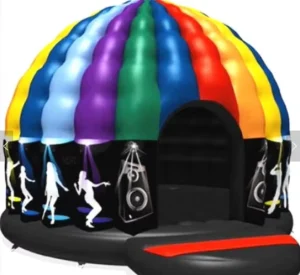 Outdoor Play PVC Bounce House Inflatable Disco Dome
