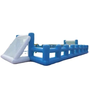 Outdoor Portable Inflatable Soccer Field 12x6m PVC Commercial Inflatable Football Pitch Court with Poles