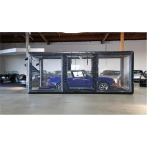 Outdoor Portable Inflatable Spray Paint Room Car Spray Paint Tent Inflatable Mobile Car Cover Customized