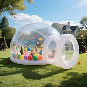 Outdoor Portable Waterproof PVC Giant Space Theme Air Inflatable Bouncy Castle for 5-10 Passengers Inflatable Bubble Dome Tent