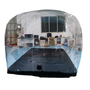 Outdoor Protection Storage Bubble Cover Transparent Side PVC Inflatable Car Garage Roof Tent
