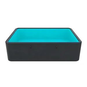 Outdoor Rectangular Bright Colored Inflatable Portable Children’s Swimming Pool Garden Water Bathtub