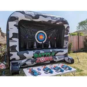 Outdoor Rental Interactive PVC Inflatable Archery Target Shooting Carnival Game Customized Color Size