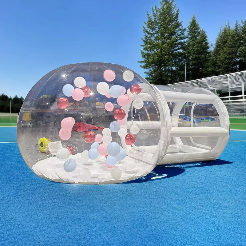 Buitenruimte Kampeerfeest Tent Opblaasbare Transparante Koepel Duidelijke Bubble Tent Huis voor Kamperen