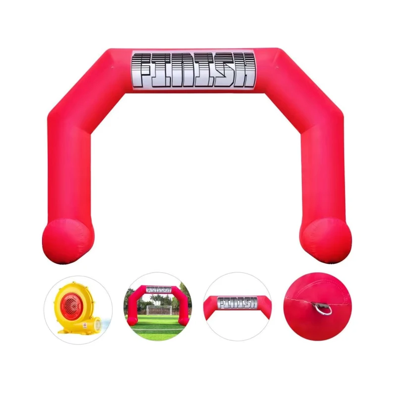 Outdoor Sports Promotion Business Advertising Sponsorship Entrance Start Finish Gate Inflatable Arch for Events
