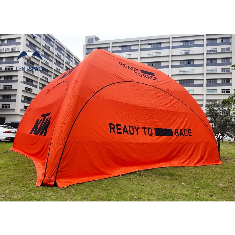 Kanopi Pelindung Matahari Olahraga Outdoor, Atap Iklan, Gazebo Inflatable Raksasa Tahan Air untuk Pameran dan Acara