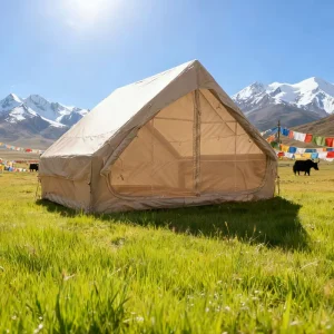 Outdoor Summer Automatic Inflatable Camping Tent with Oxford Fabric 2 6 Person Waterproof Portable Design