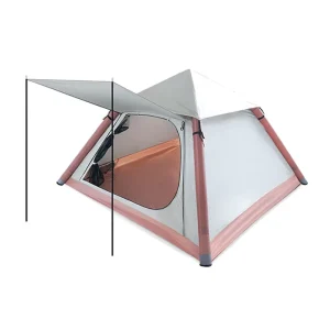 Outdoor Summer Camping Integrated Inflatable Tent Portable Folding Double Person Free Setup Mesh Fabric Single