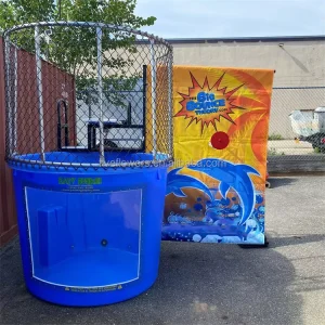 Outdoor Summer Party Dunk Tank Carnival Games Interactive Game for Kids Adults Outdoor Playground
