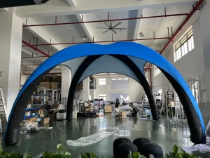 Lều bơm hơi tùy chỉnh in logo, chống nước, chống gió, chứng nhận CE, quảng cáo tiếp thị