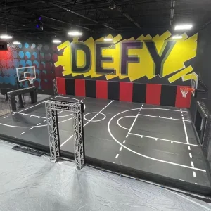 Outdoor Trampoline Park Inflatable Air Track Football Field Basketball Court Soccer Air-filled Sport Court