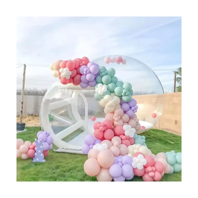Buiten Transparante Opblaasbare Bubble House Tent