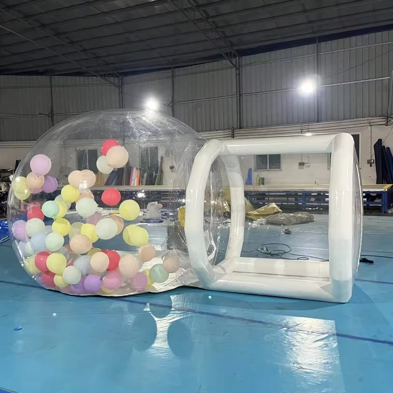 Outdoor Transparent PVC Kids Inflatable Bubble Dome Tents Balloon Bouncy Castle for Party